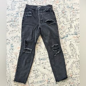 PacSun Black Ripped Vintage Skinny Jeans